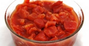 #10 Petite Diced Tomatoes in Puree 1/4″ Cut