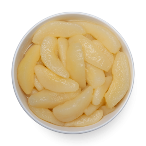 Organic Pear Slices in Real Fruit Juice
