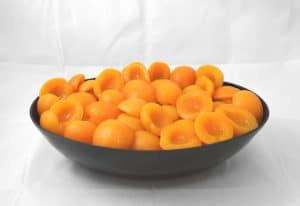 Unpeeled Apricot Halves in Extra Light Syrup