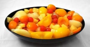 #10 Quartered Fruits for Salad in Juice
