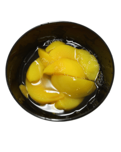 #10 Peach Halves and Slices in Pear Juice from Concentrate