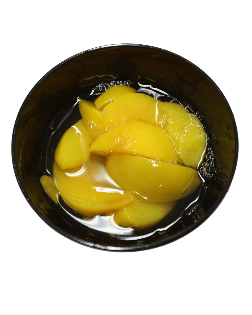 Organic Sliced Peaches in Real Fruit Juice