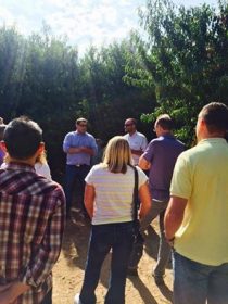 Justin Micheli and Anthony Laney, PCP Peach Growers hosting a Peach Orchard Tour!