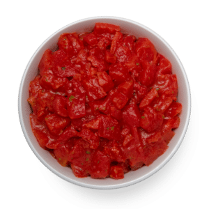 No-Salt Added Organic Crushed Peeled Tomatoes (Coarse Ground, NSA) In Organic Tomato Puree