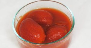#10 Random Cut Plum/Pear Tomatoes in Puree