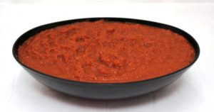 #10 Fully Prepared Pizza Sauce with Cheese from Pear Tomatoes