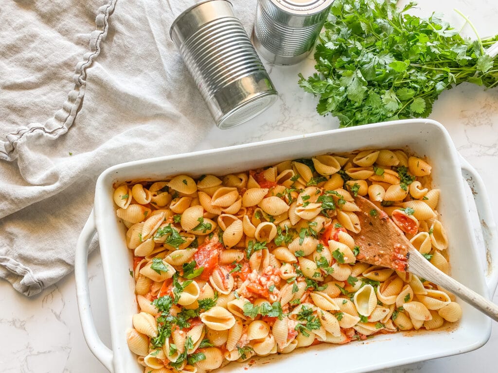 baked queso fresco pasta recipe