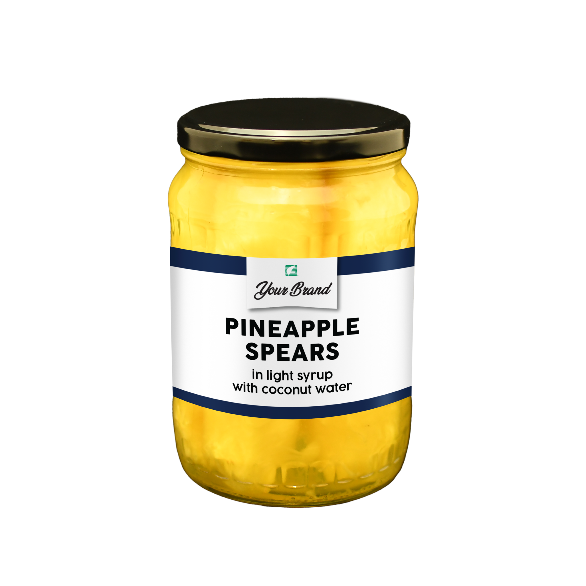 Pineapple Spears in Light Syrup with Coconut Water Pacific Coast